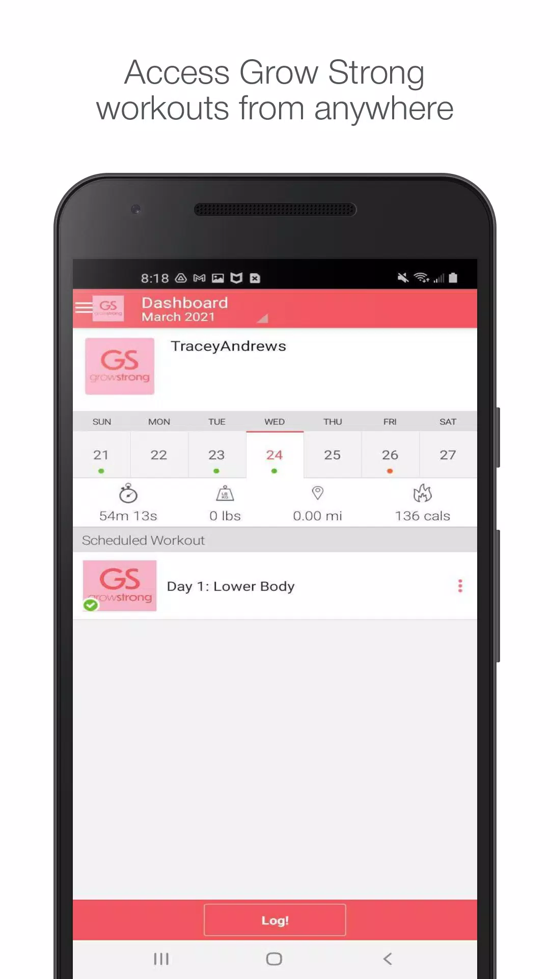 Grow Strong Screenshots