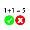 Math - right or wrong