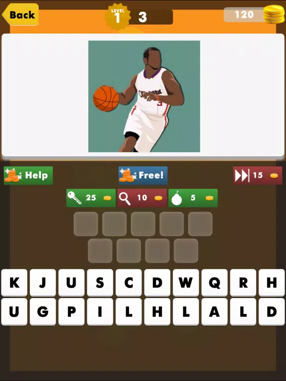 Basketball Stars Player Trivia Quiz Games Free for Athlate Fans iPad Screenshots