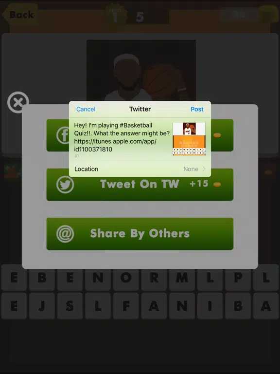 Basketball Stars Player Trivia Quiz Games Free for Athlate Fans iPad Screenshots