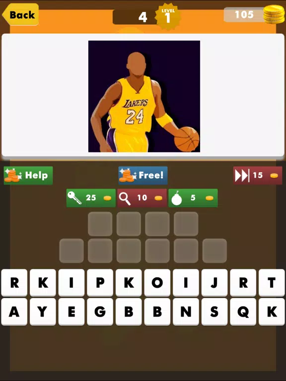 Basketball Stars Player Trivia Quiz Games Free for Athlate Fans iPad Screenshots