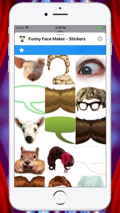Funny Face Maker - Stickers Screenshots