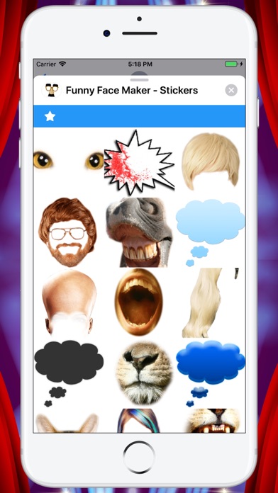 Funny Face Maker - Stickers Screenshots