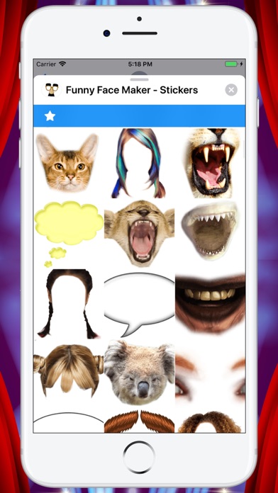 Funny Face Maker - Stickers Screenshots