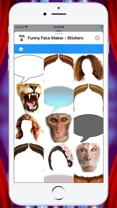 Funny Face Maker - Stickers Screenshots