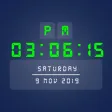 Big Digital Clock Display