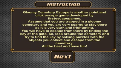 Скриншоты Gloomy Cemetery Escape