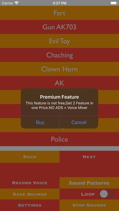 Funny Sounds Effect soundBoard Screenshots