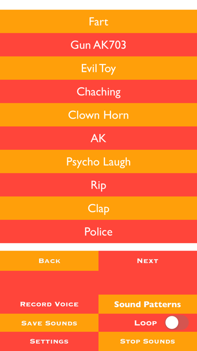 Funny Sounds Effect soundBoard Screenshots