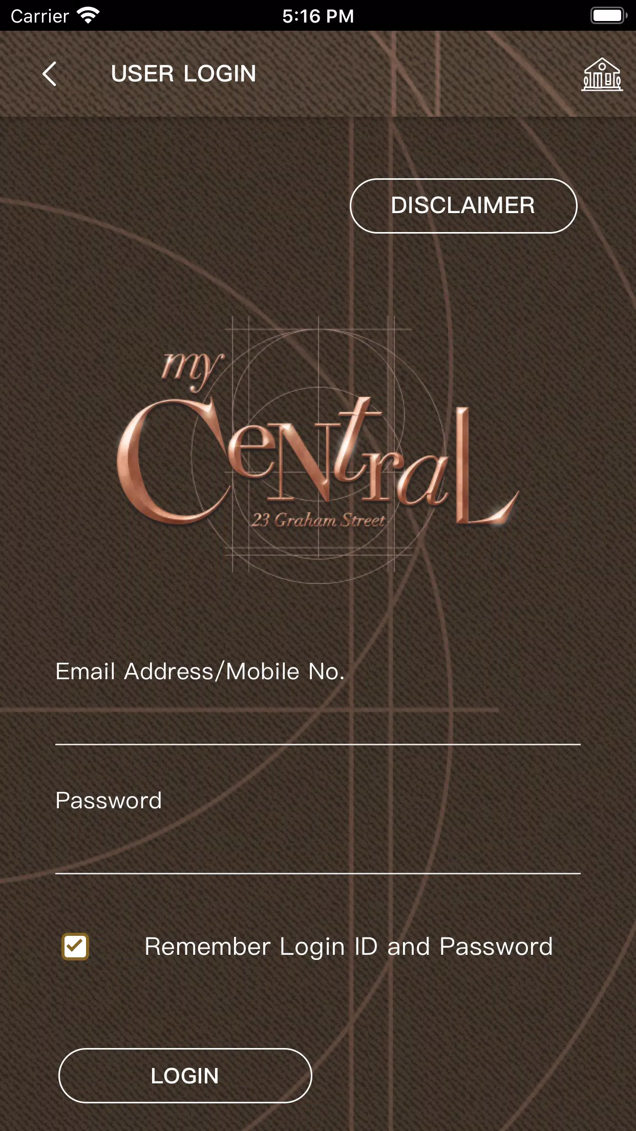 My Central Screenshots