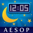 Nursery Clock + Flashlight & breast feeding Timer
