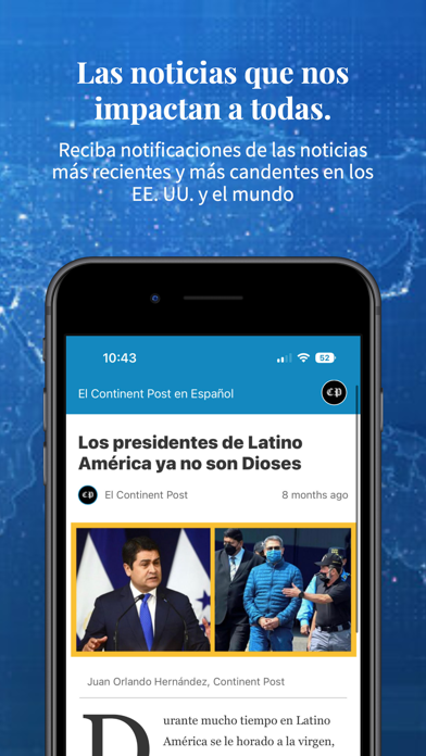 Continent Post Español स्क्रीनशॉट