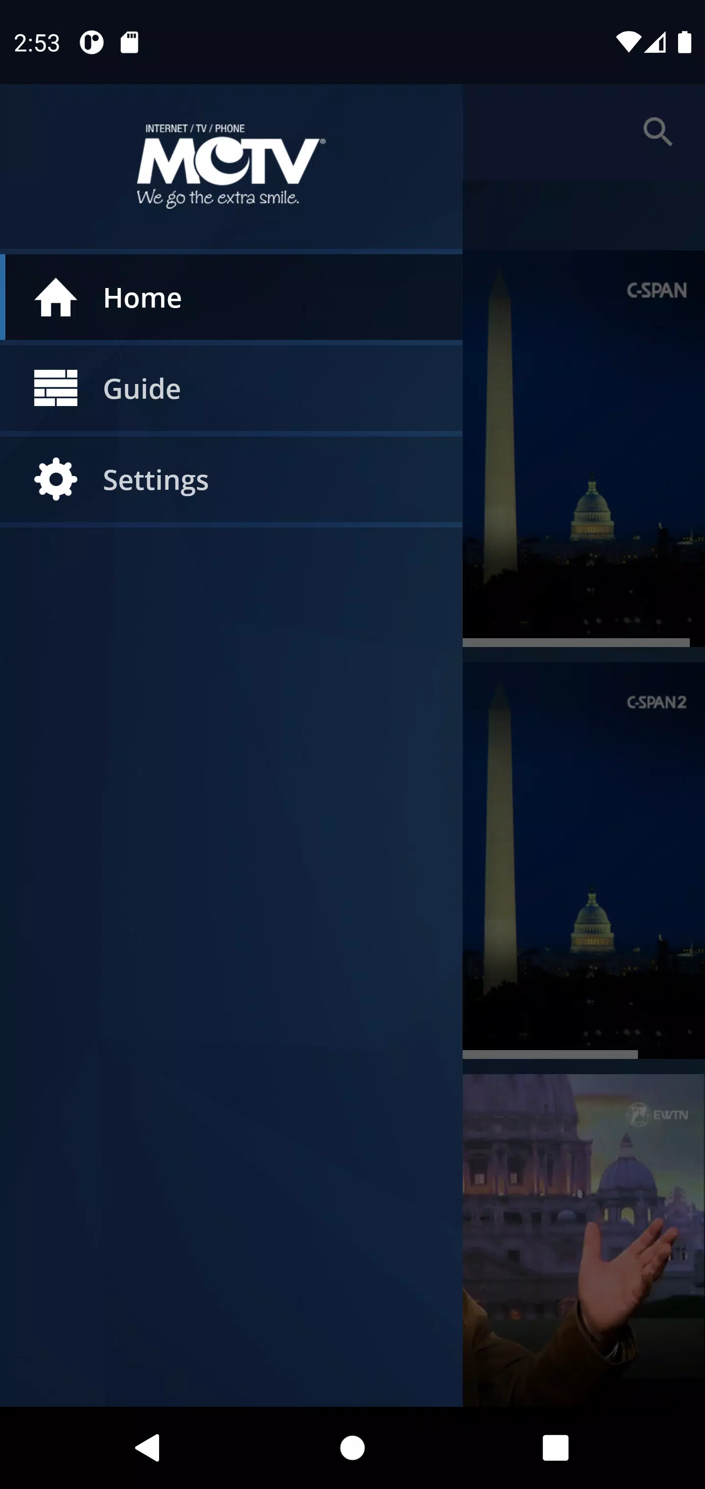 MCTV Stream Screenshots