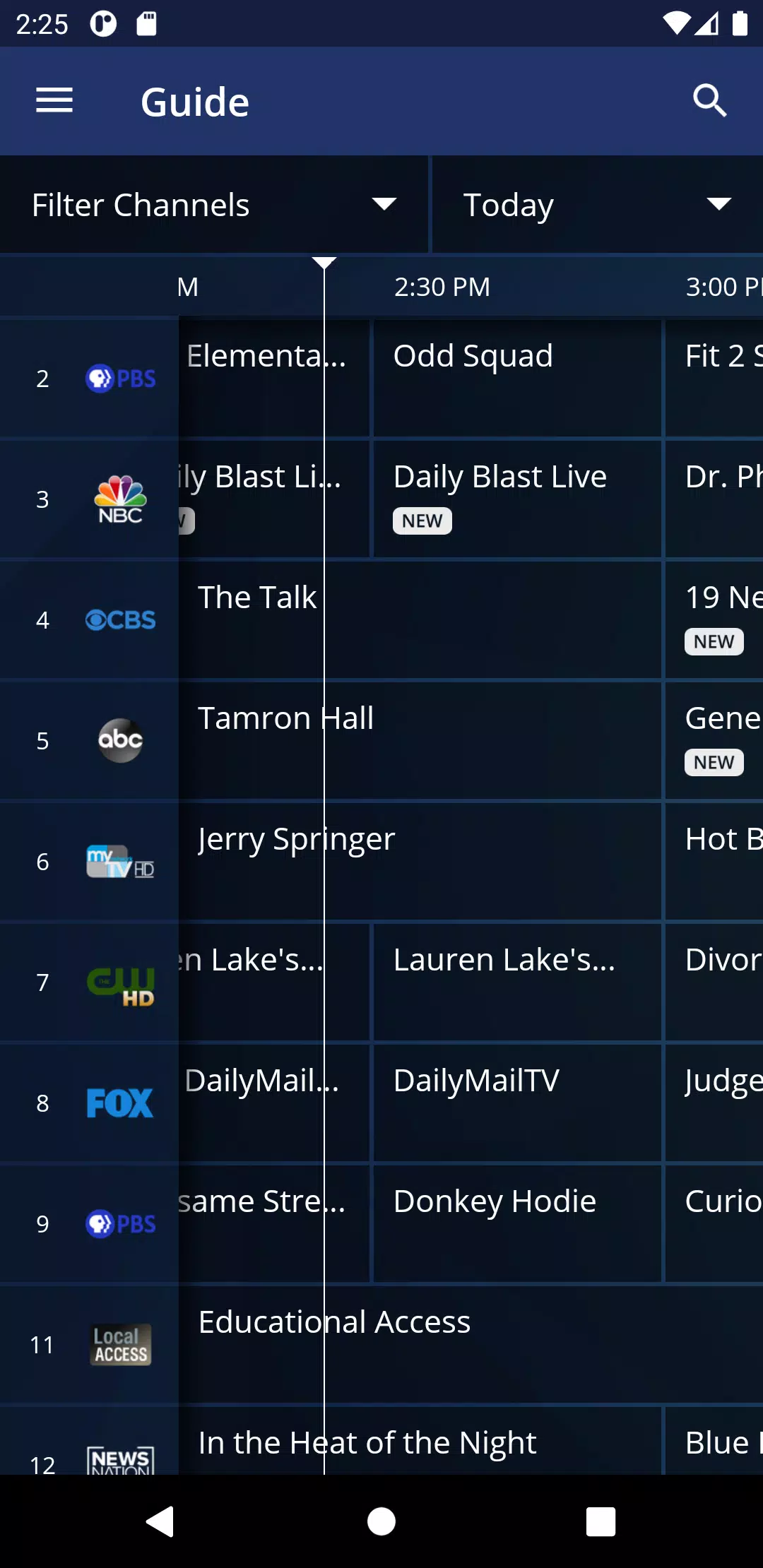 MCTV Stream Screenshots