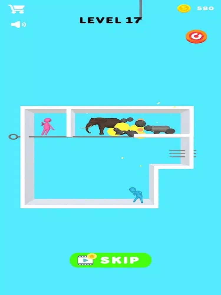 Capturas de tela do Love Rescue : Pull Pins iPad 