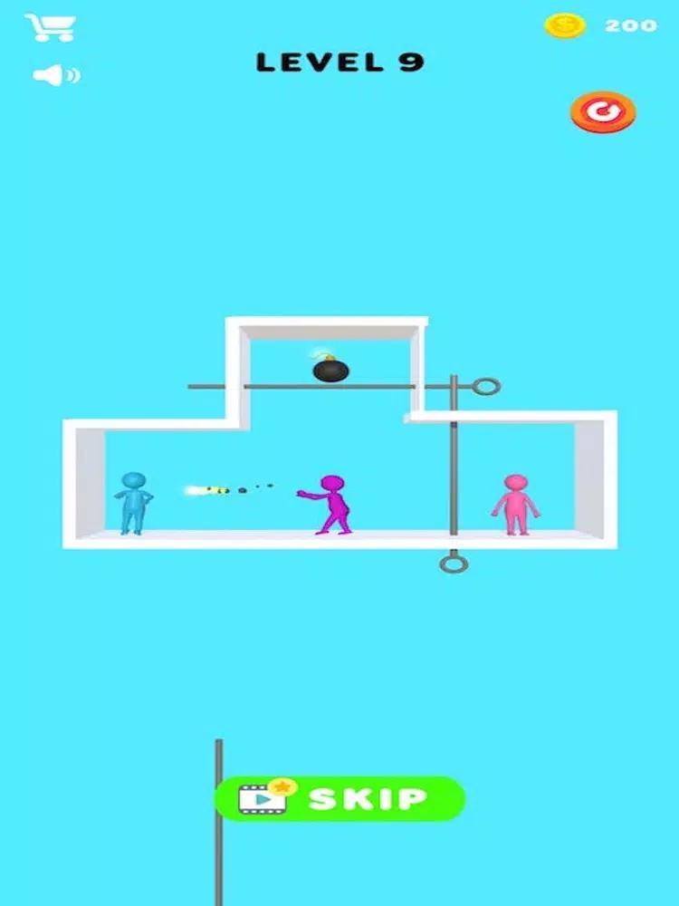 Capturas de tela do Love Rescue : Pull Pins iPad 