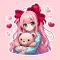 K&H, Cute Couple Love Stickers