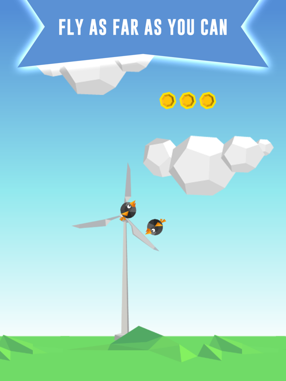 Zrzuty ekranu Flappy Mission -Bird Adventure iPad 