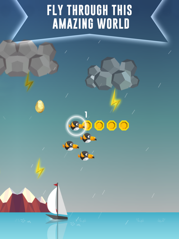 Zrzuty ekranu Flappy Mission -Bird Adventure iPad 