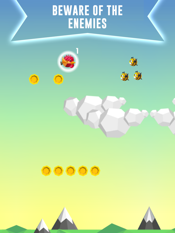 Zrzuty ekranu Flappy Mission -Bird Adventure iPad 