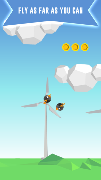 Zrzuty ekranu Flappy Mission -Bird Adventure