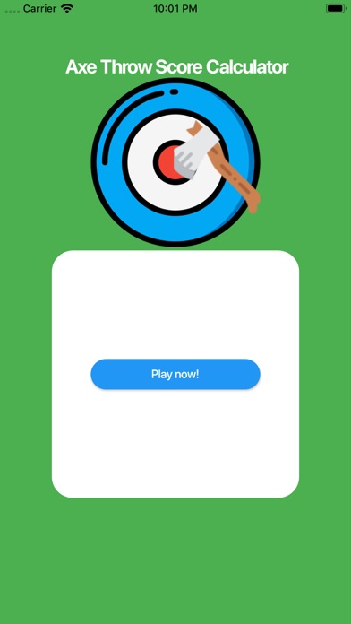 Axe Throwing Score Calculator スクリーンショット