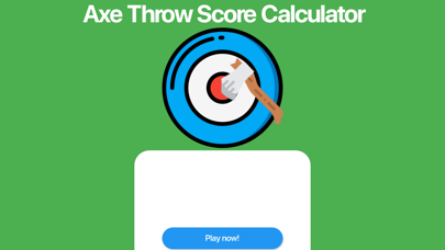 Axe Throwing Score Calculator スクリーンショット