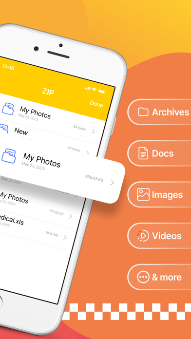 ZIP - ZIP & RAR archive tool Screenshots