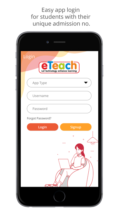 eTeach eLearning App Screenshots