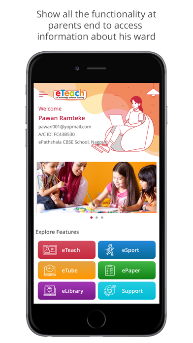 eTeach eLearning App Screenshots