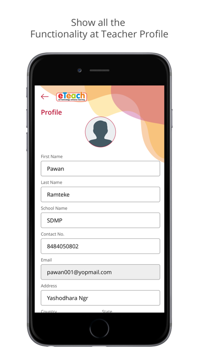 eTeach eLearning App Screenshots