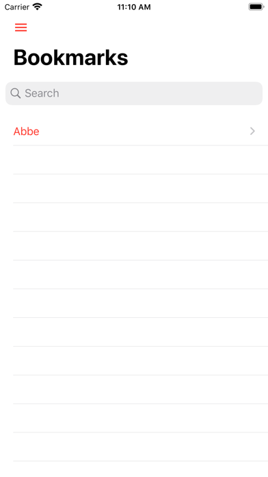 Theological Dictionary:Offline Screenshots