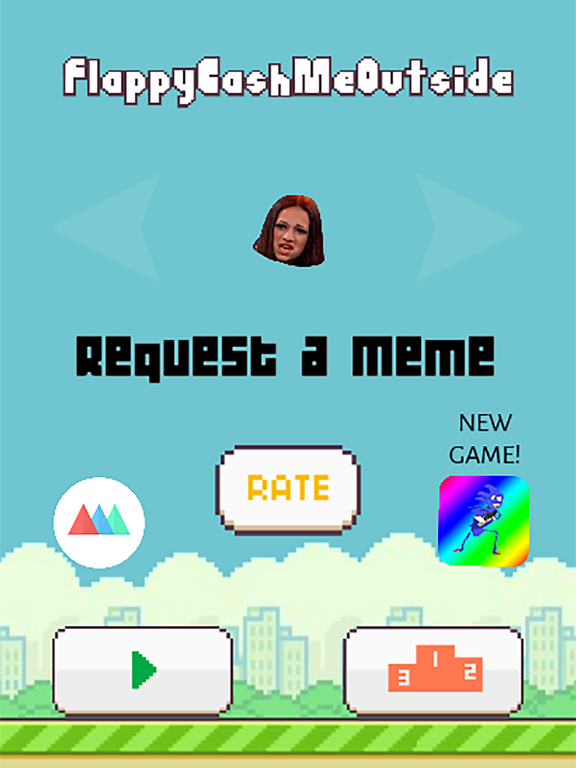 Flappy Meme 2 iPad  سکرین شاٹس
