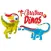Christmas Dinos Big Eye Collection Stickers Mania
