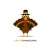 Thanksgiving Day Happy Stickers Mania