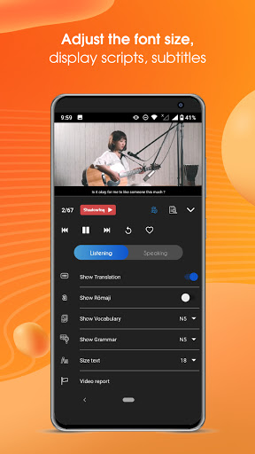 Listening Japanese, Chinese an Screenshots