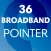 36 Broadband Pointer