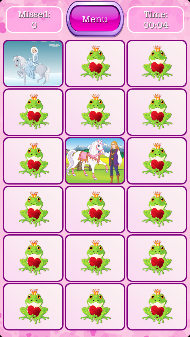Princess Pony - Matching Memory Game for Kids And Toddlers who Love Princesses and Ponies Screenshots