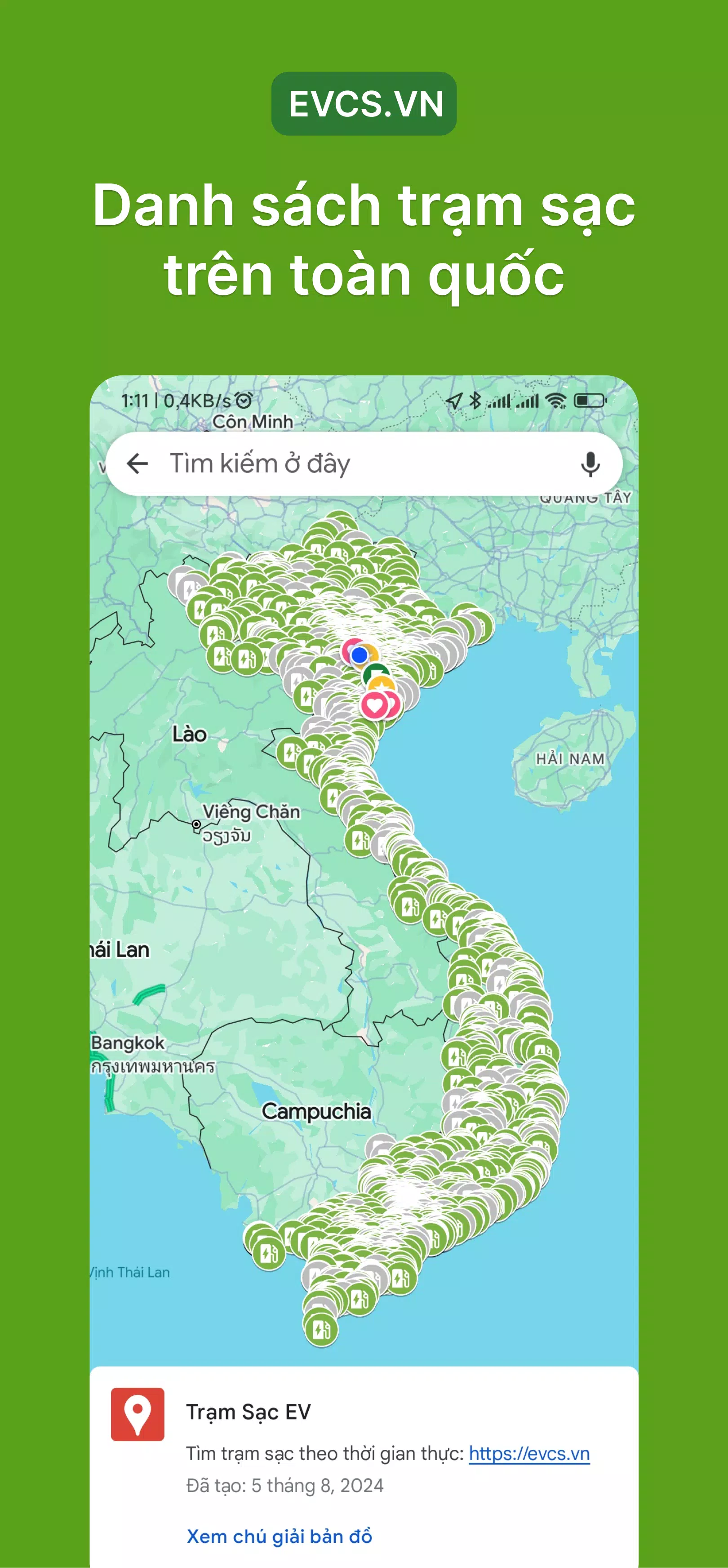 Trạm Sạc EV Screenshots