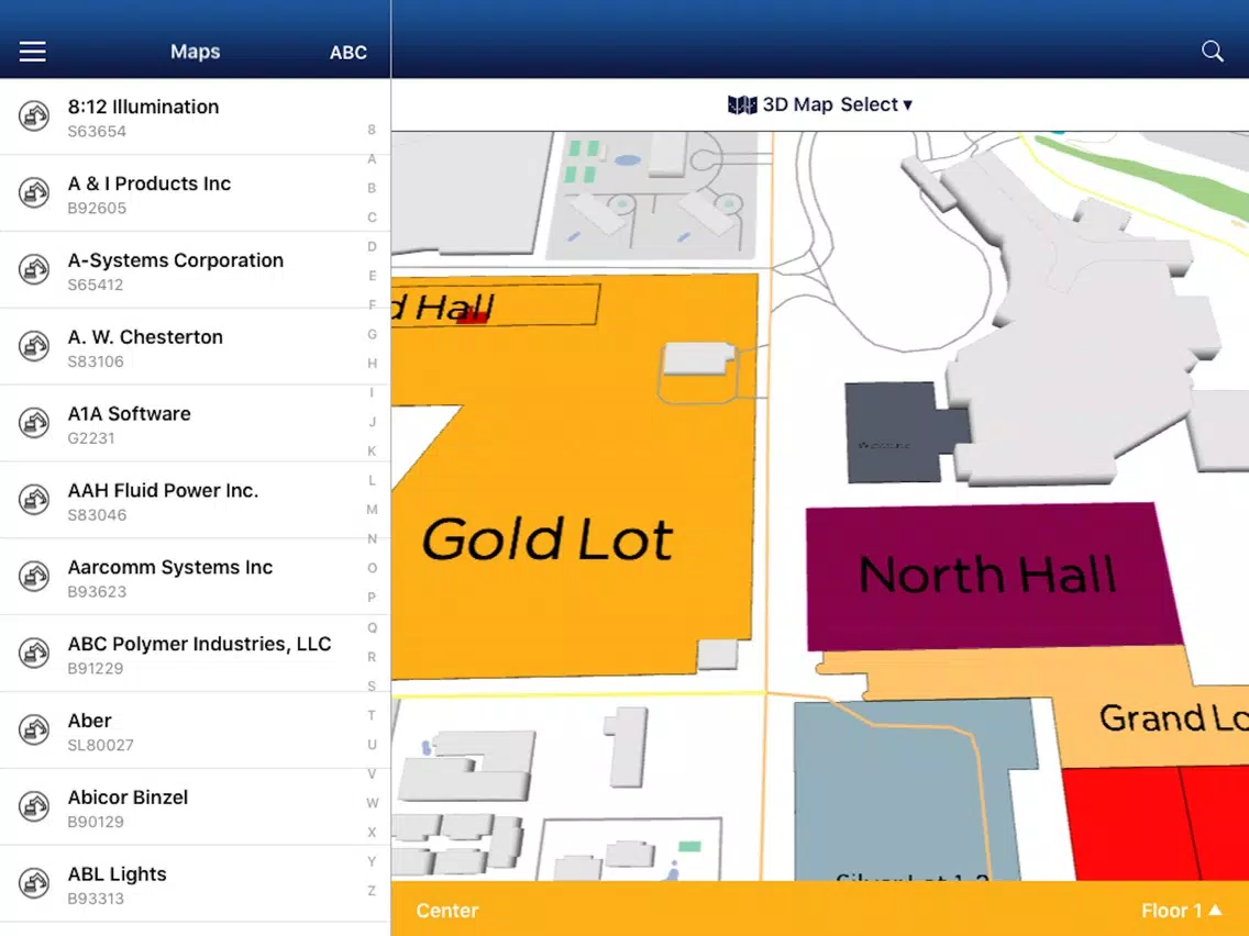 CONEXPO-CON/AGG and IFPE 2017 Official Mobile App iPad Screenshots