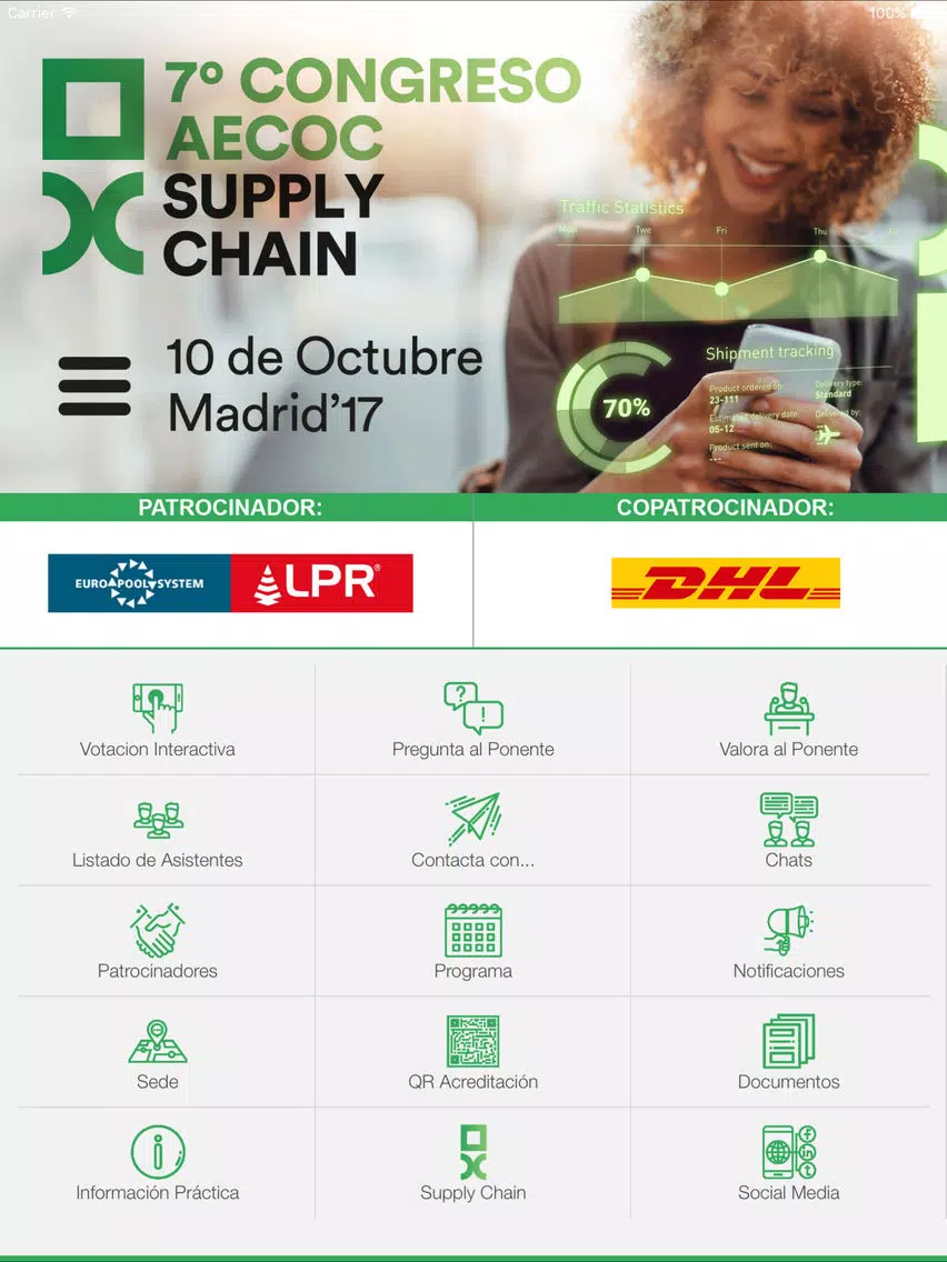 Congreso AECOC Supply Chain 17 iPad Screenshots