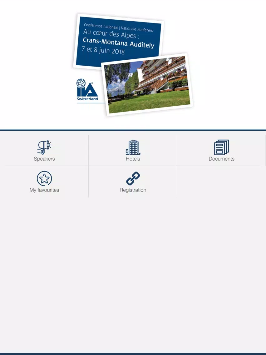 SVIR National Conference 2018 iPad Screenshots