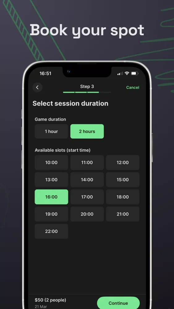 Sandbox Social Screenshots