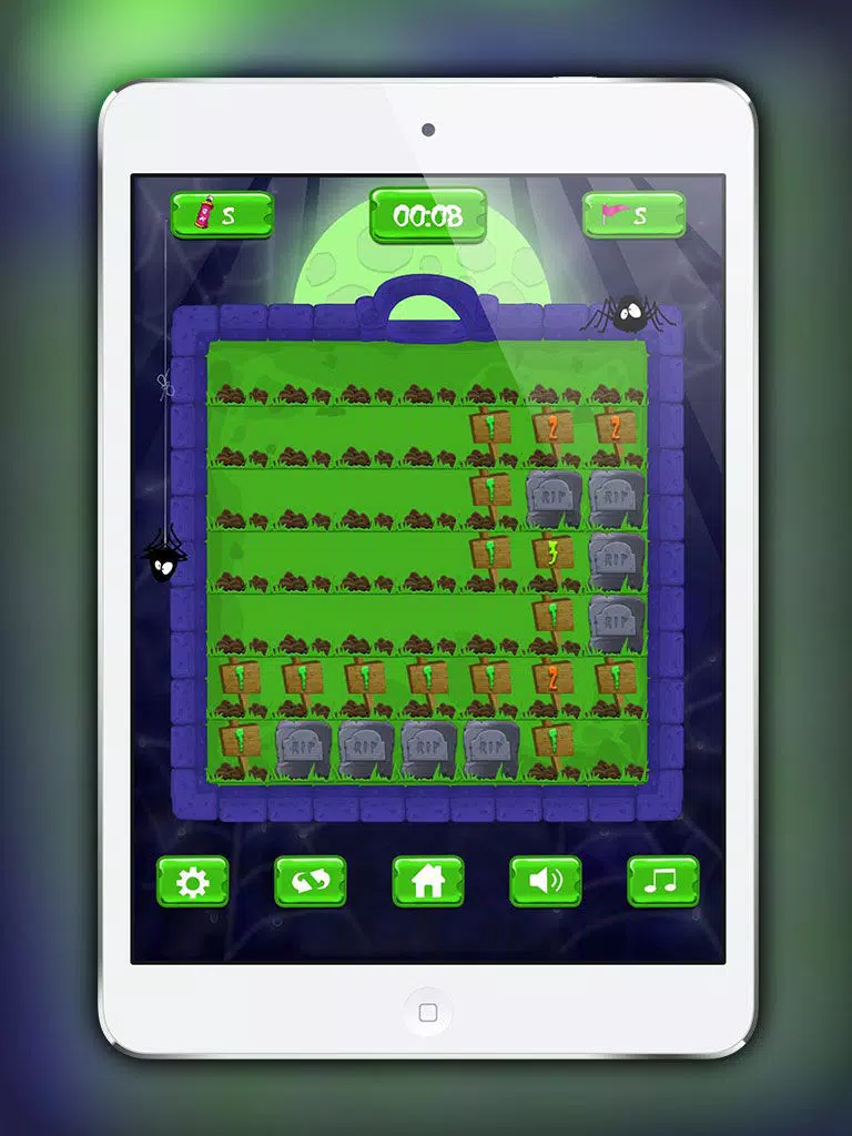 Zombie Sweeper - Free Minesweeper Game iPad Screenshots