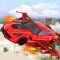 Futuristic Flying Car Drone Robot Wars