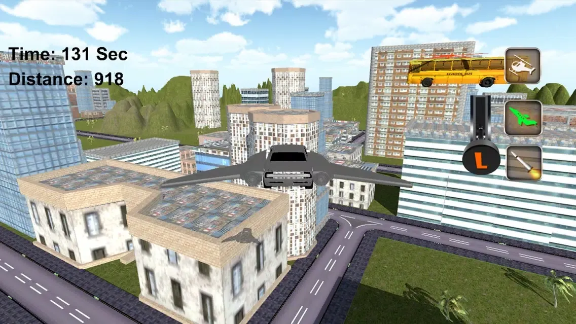 Super Flying Car Racing Games Screenshots