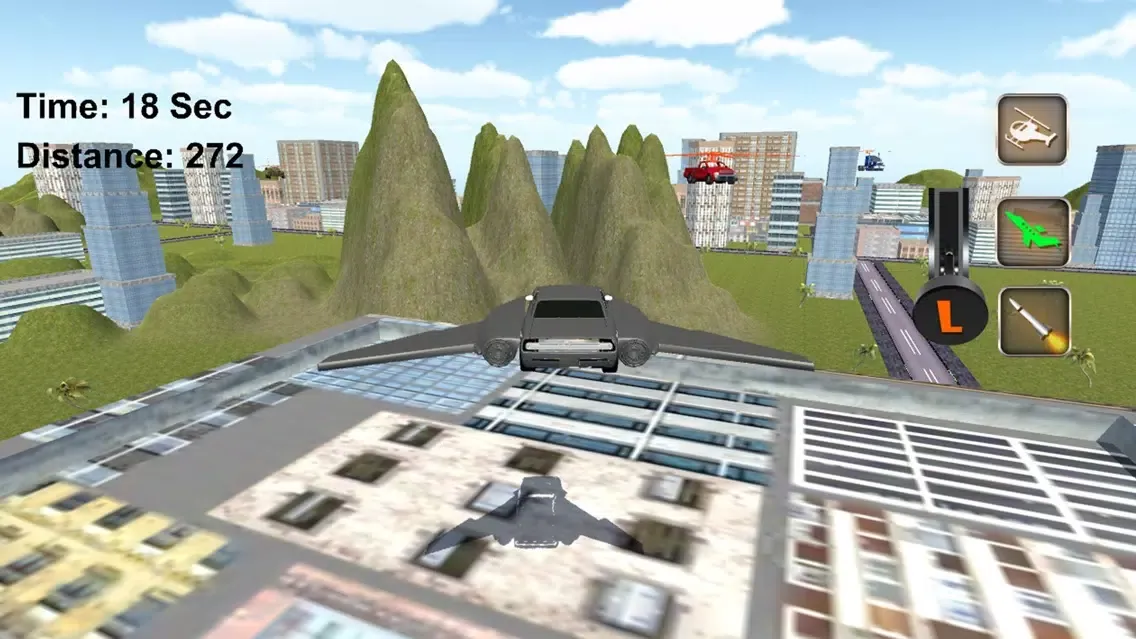 Super Flying Car Racing Games Screenshots