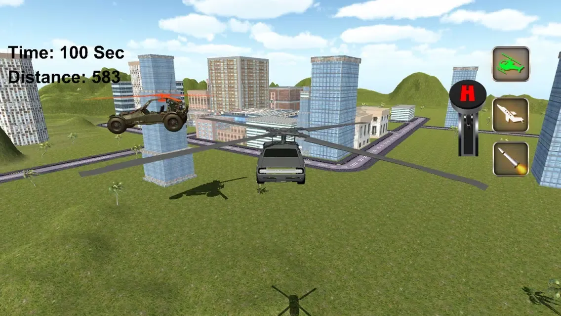 Super Flying Car Racing Games Screenshots