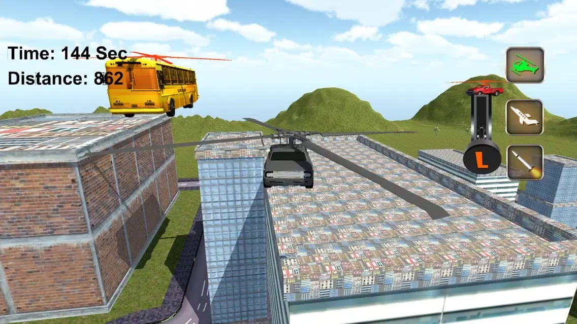Super Flying Car Racing Games Screenshots