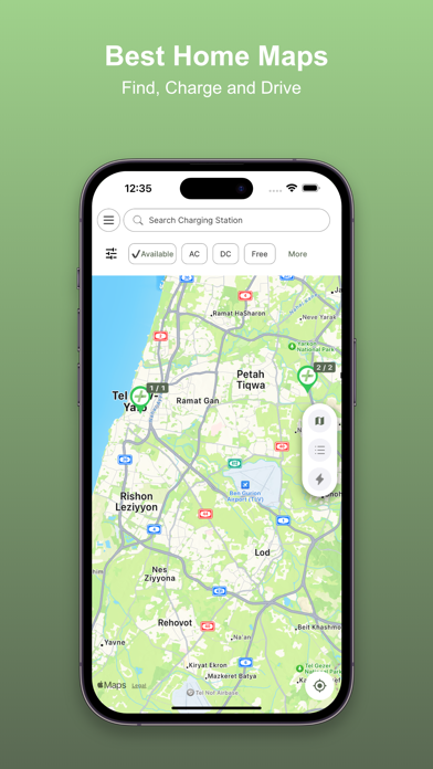 Inter EV Charging Screenshots